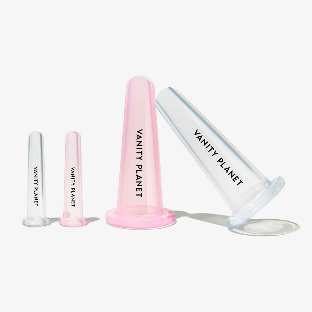 Vanity Planet Silicone Cupping Set of 4 Face Cupping Circulation Improved Skin